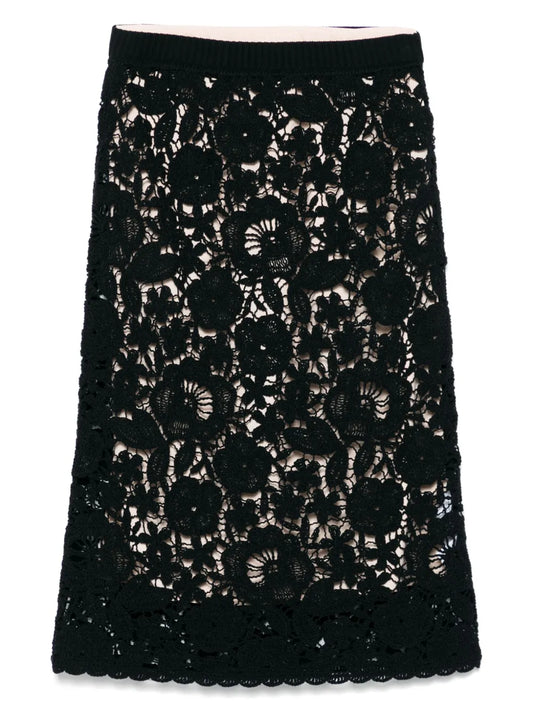Copper Midi Skirt