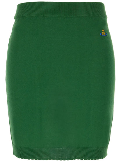 Cotton Mini Skirt