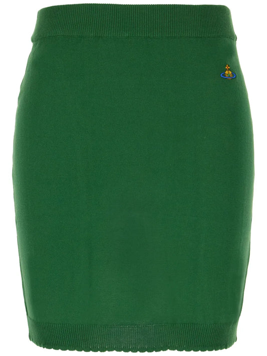 Cotton Mini Skirt