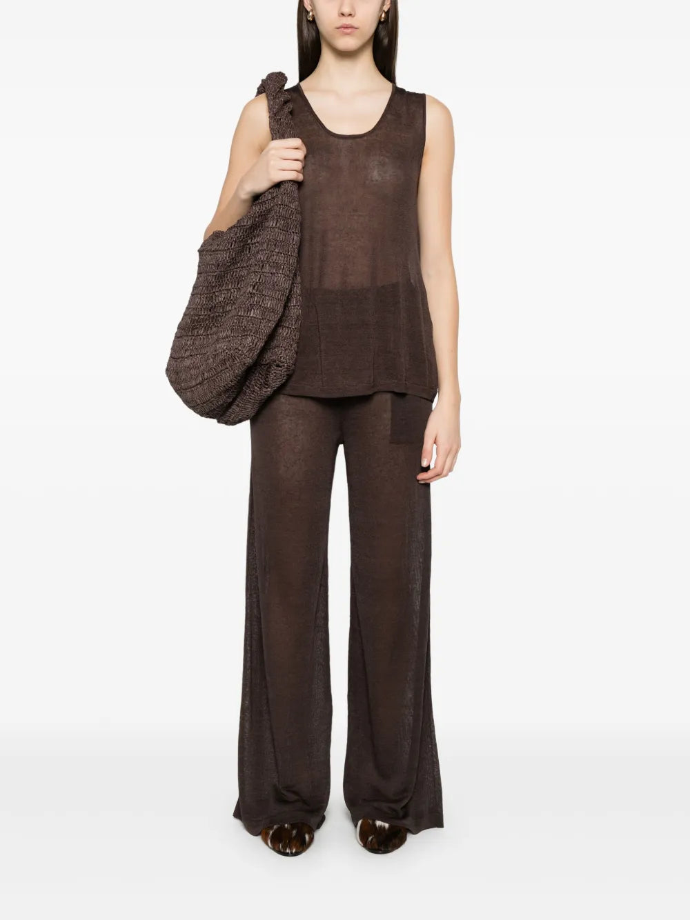 Knitted Palazzo Pants