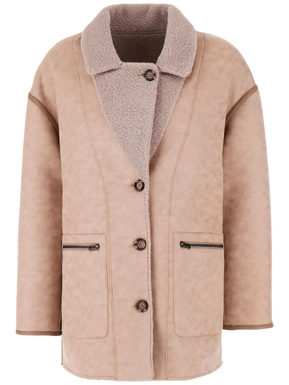 Reversible Faux-Shearling Jacket