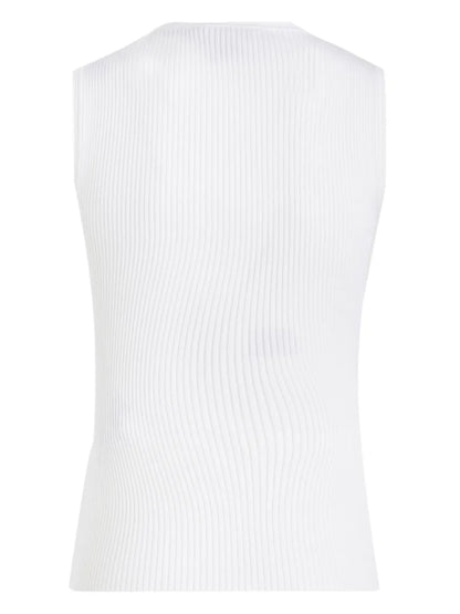 Zip-Detailing Vest