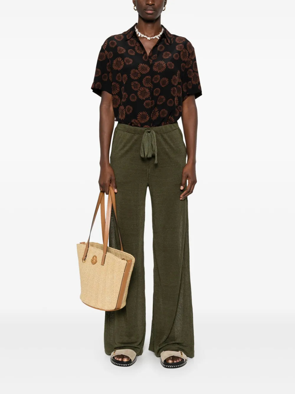 Fine-Knit Trousers
