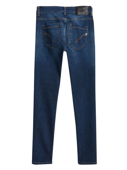 Low-Rise Straight Jeans