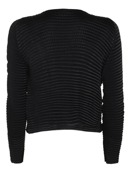 Crew-Neck Cardigan