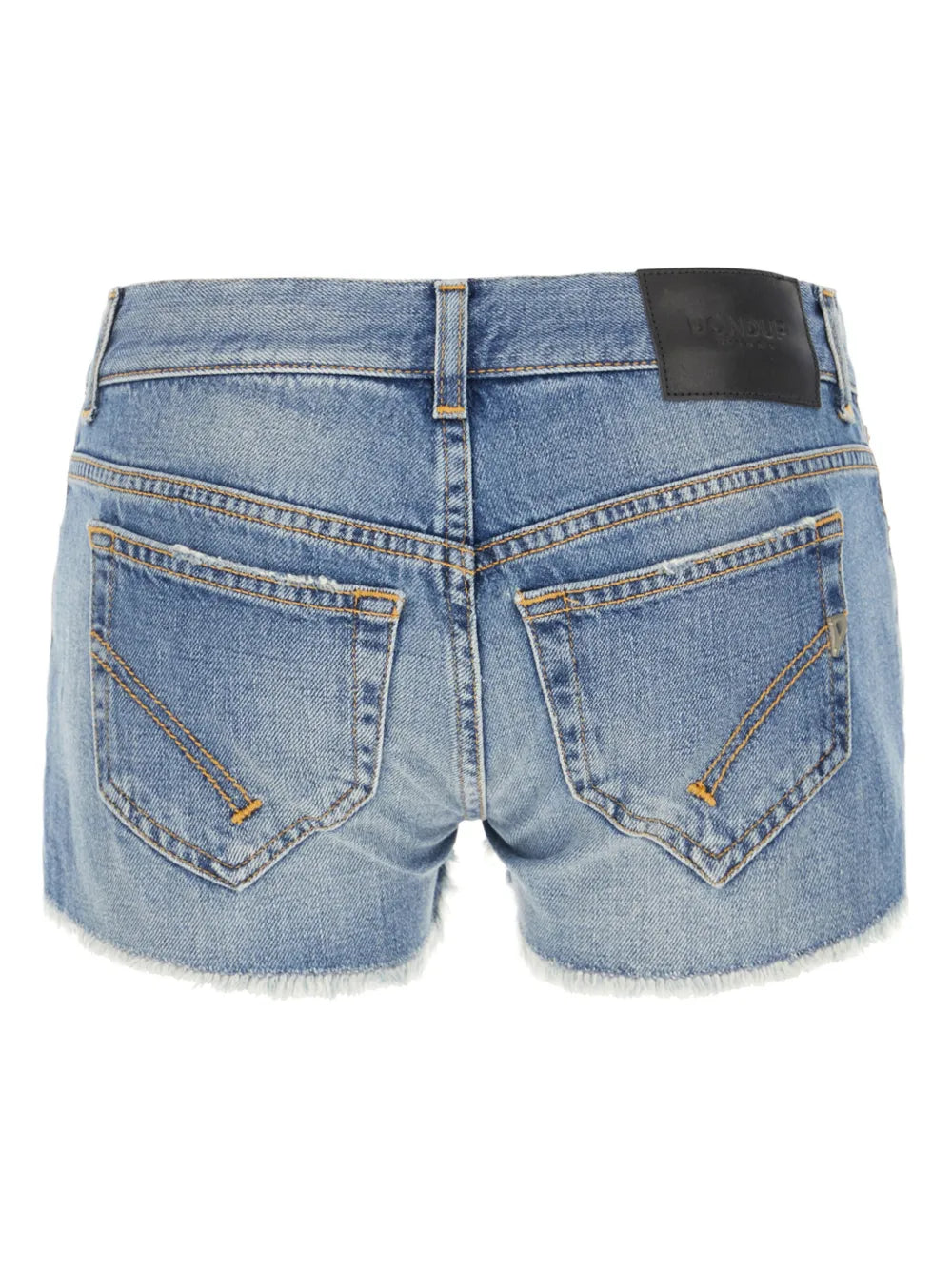 Logo-Plaque Denim Shorts