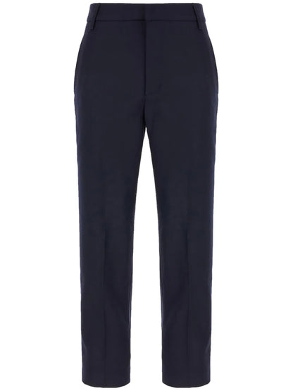 Straight-Leg Tailored Trousers