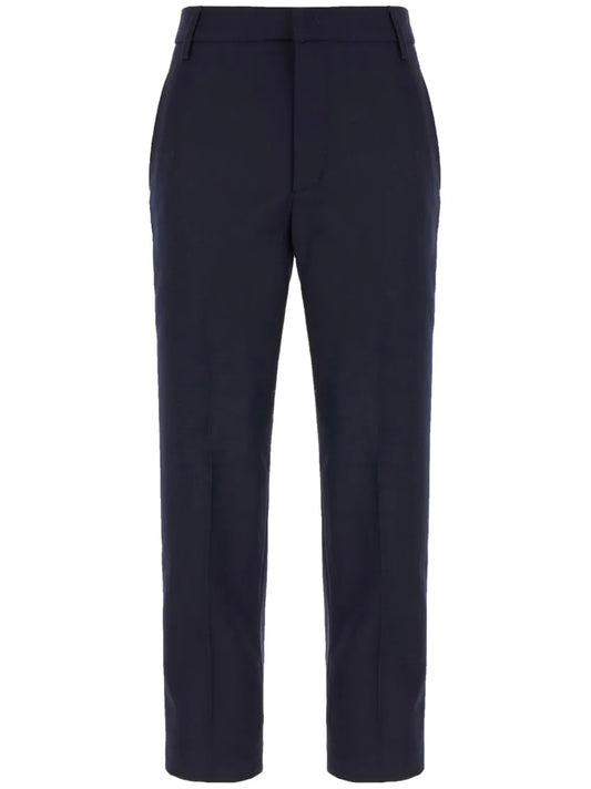 Straight-Leg Tailored Trousers