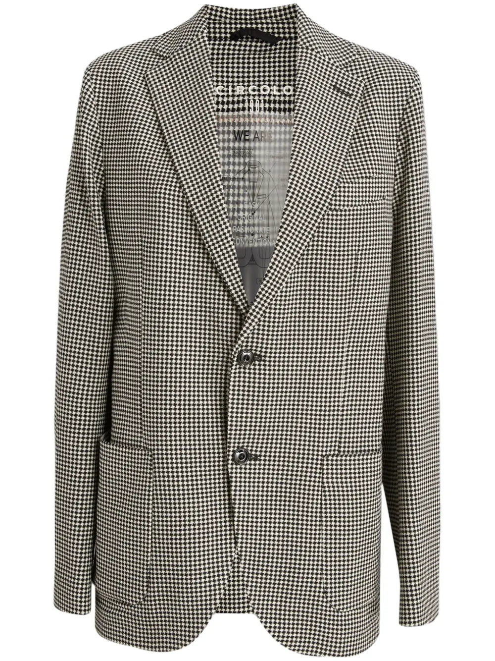 Check-Pattern Blazer