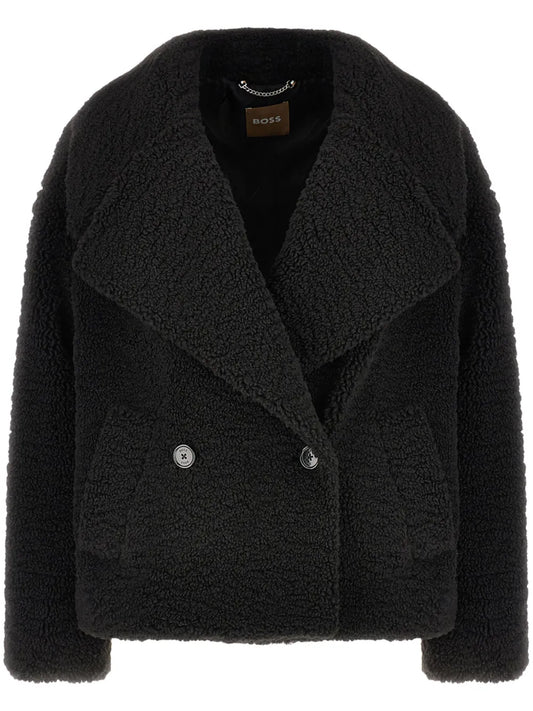 Faux-Shearling Coat