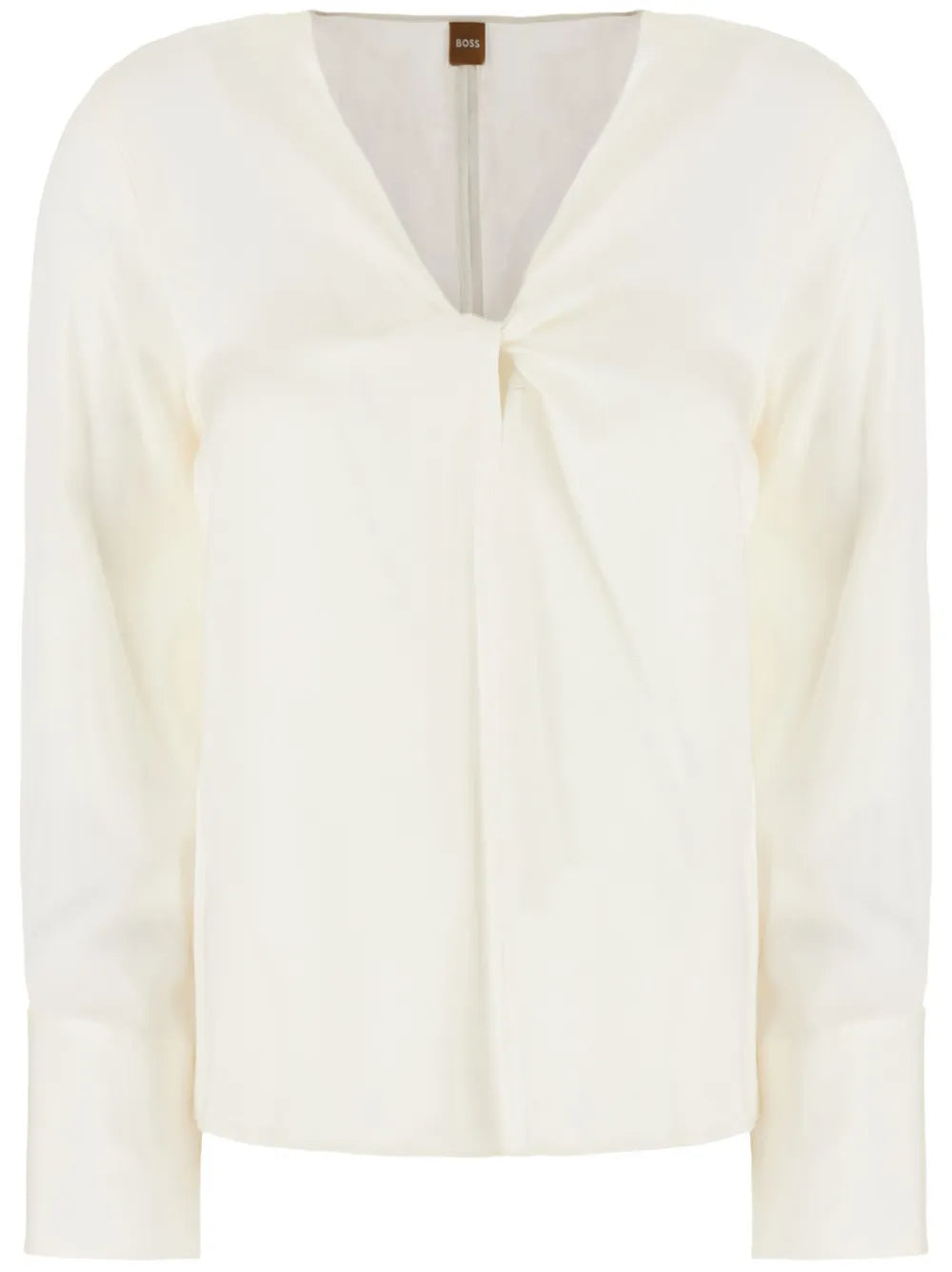 Twist-Front Blouse