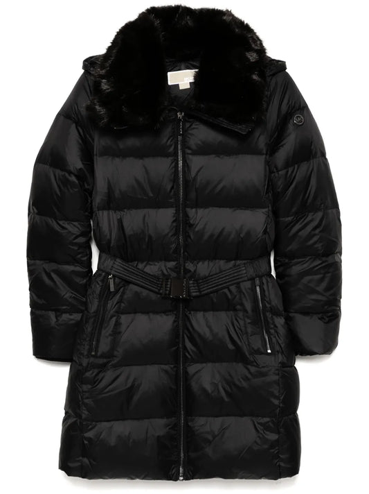 3/4 Belted Puffer Coat