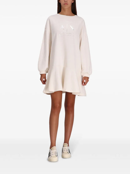 Logo-Print Jersey Dress