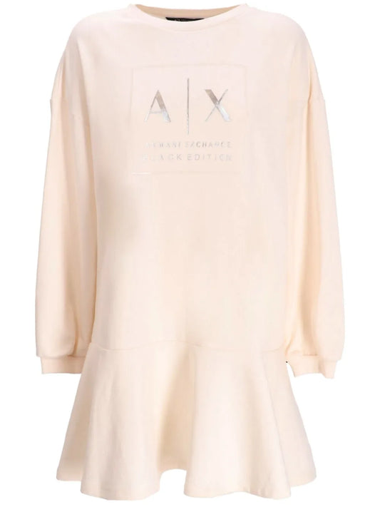 Logo-Print Jersey Dress