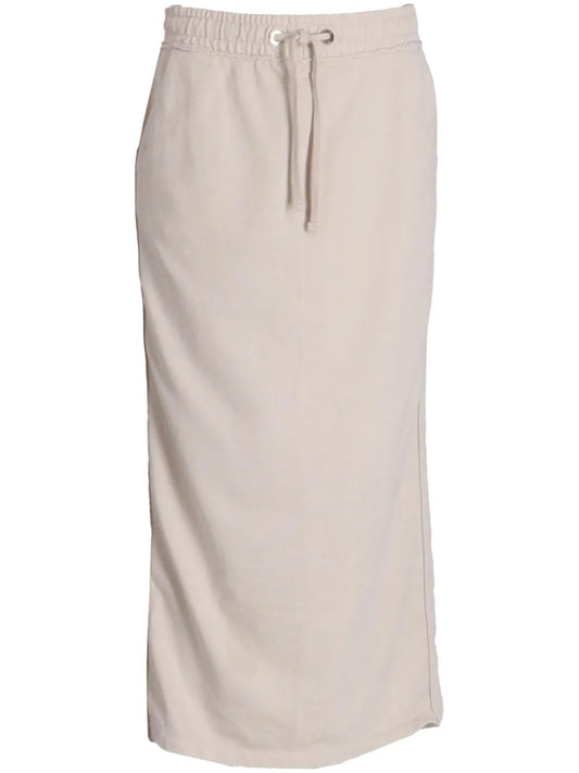 Drawstring Maxi Skirt
