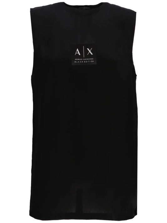 Logo-Print Crew-Neck Tank Top