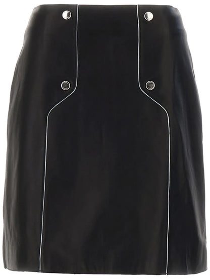 Leather Mini Skirt