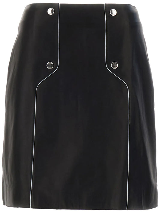 Leather Mini Skirt