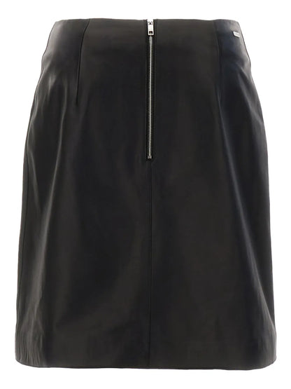 Leather Mini Skirt