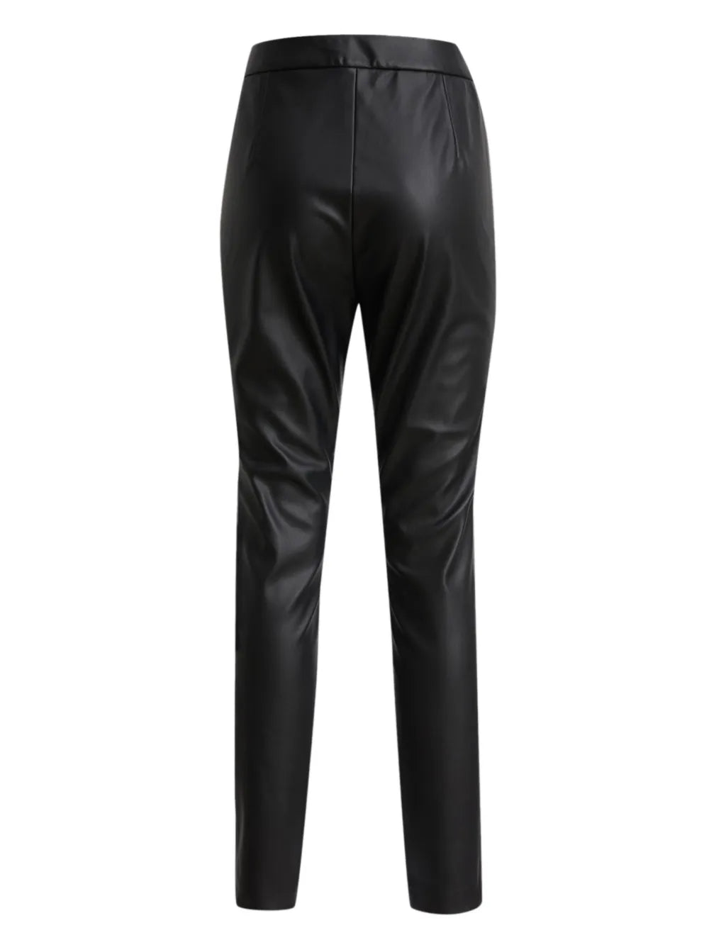 Faux-Leather Trousers
