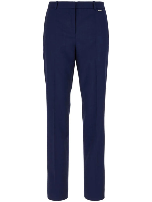 Straight-Leg Trousers