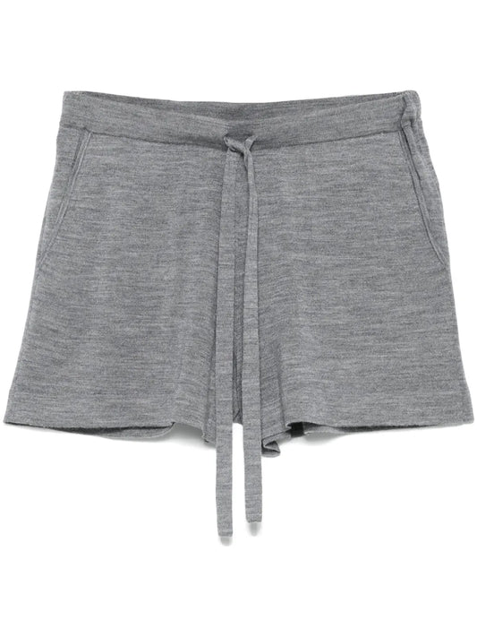 Fine-Knit Shorts