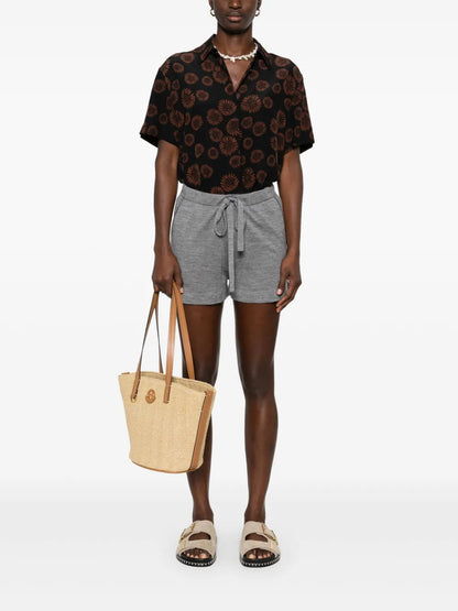 Fine-Knit Shorts