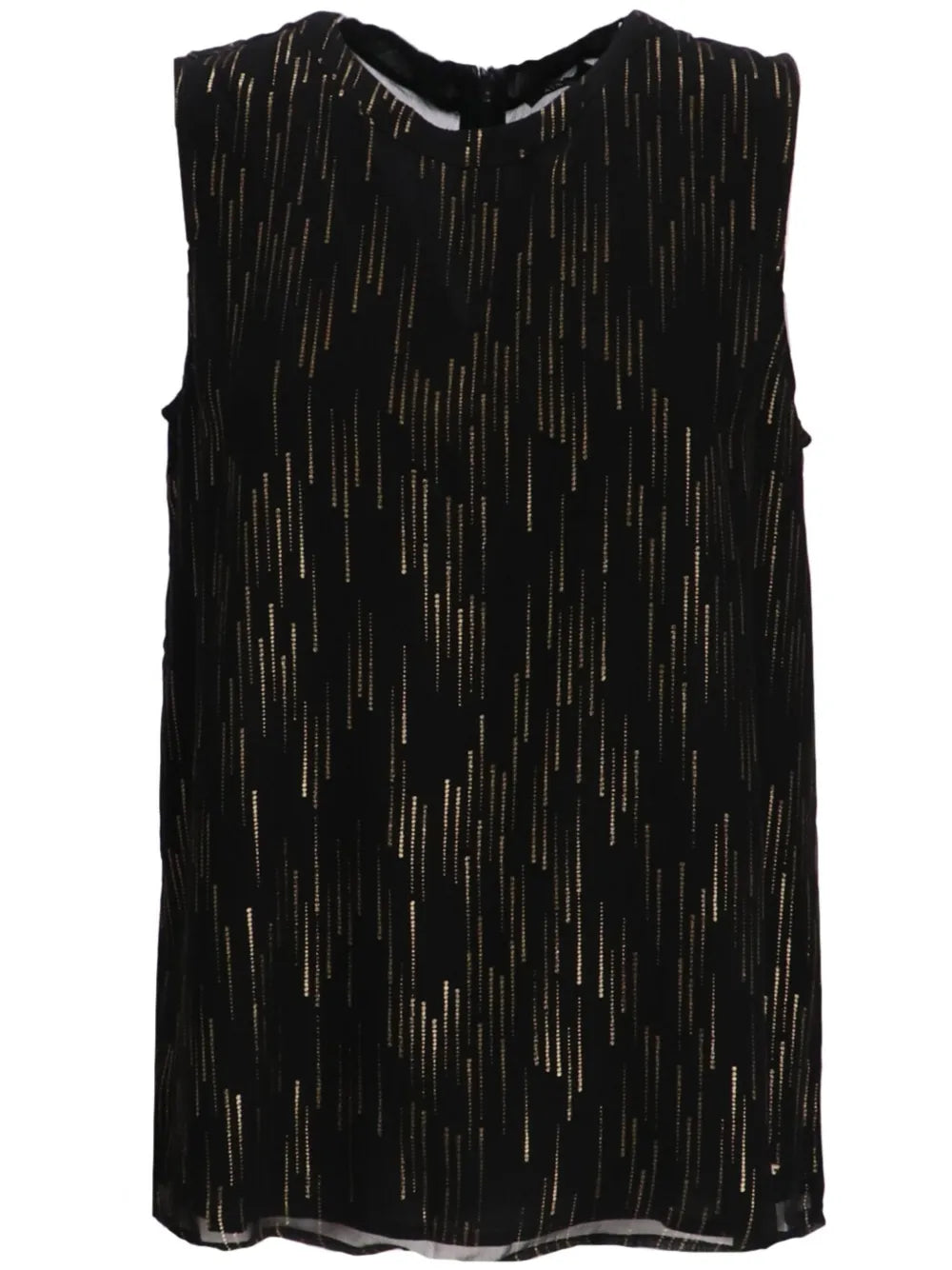 Metallic-Threading Top