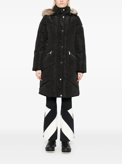Chevron 3/4 Puffer Coat
