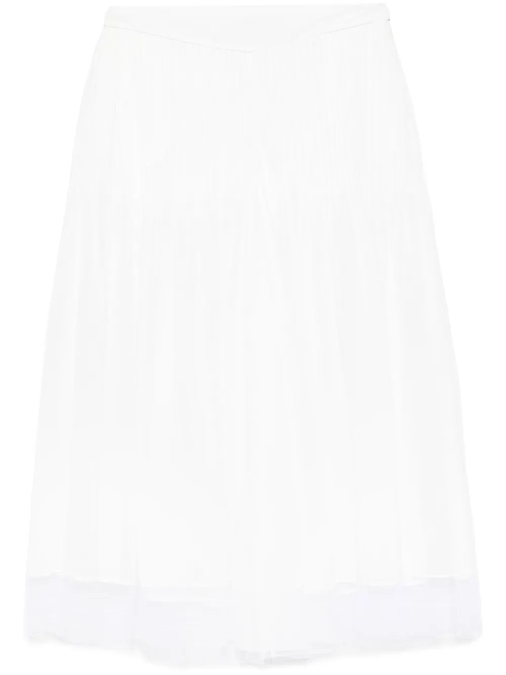 Pintuck-Detail Trousers