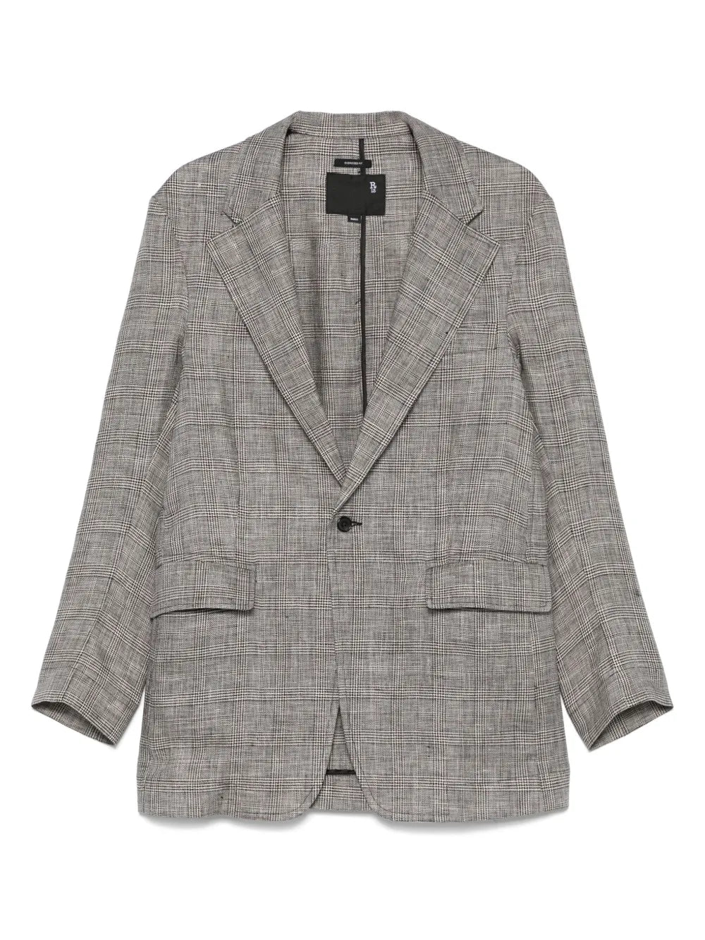 Prince Of Wales Check-Patterned Blazer