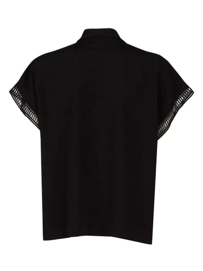 Cap Sleeves Blouse