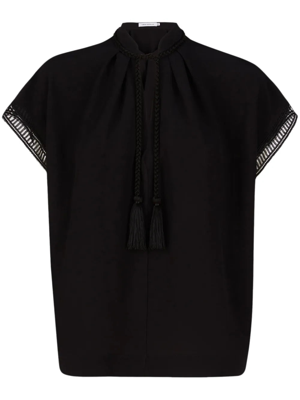 Cap Sleeves Blouse