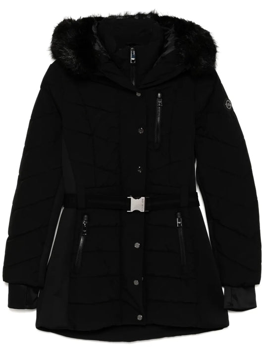 Belted Chevron Jacket