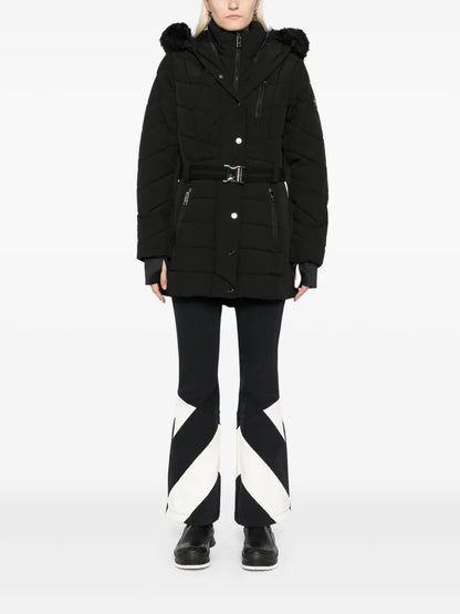 Belted Chevron Jacket