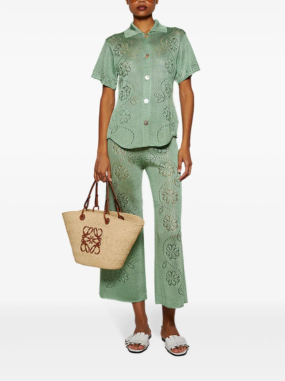 Vine Floral Trousers