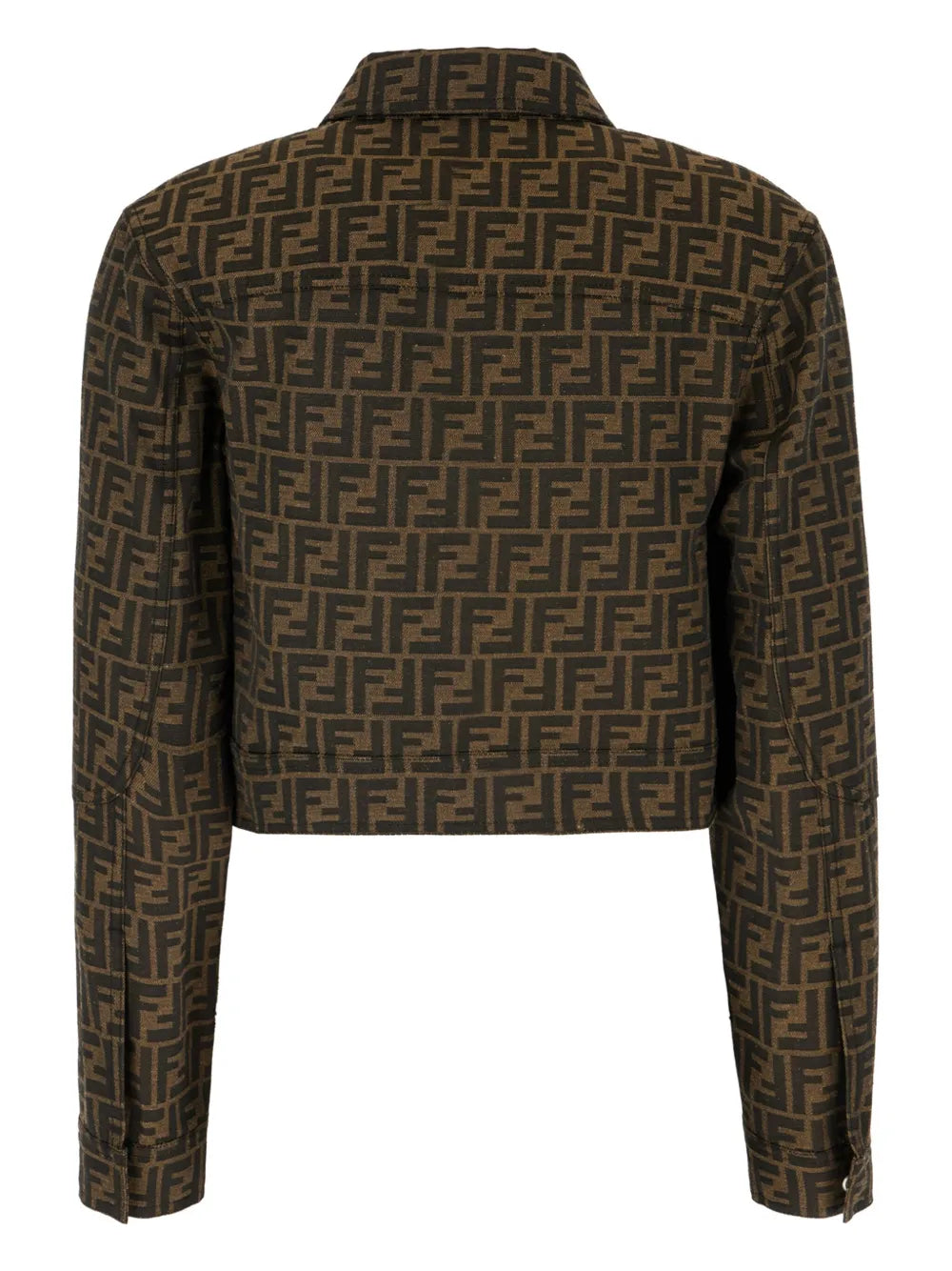 Ff-Motif Cropped Jacket