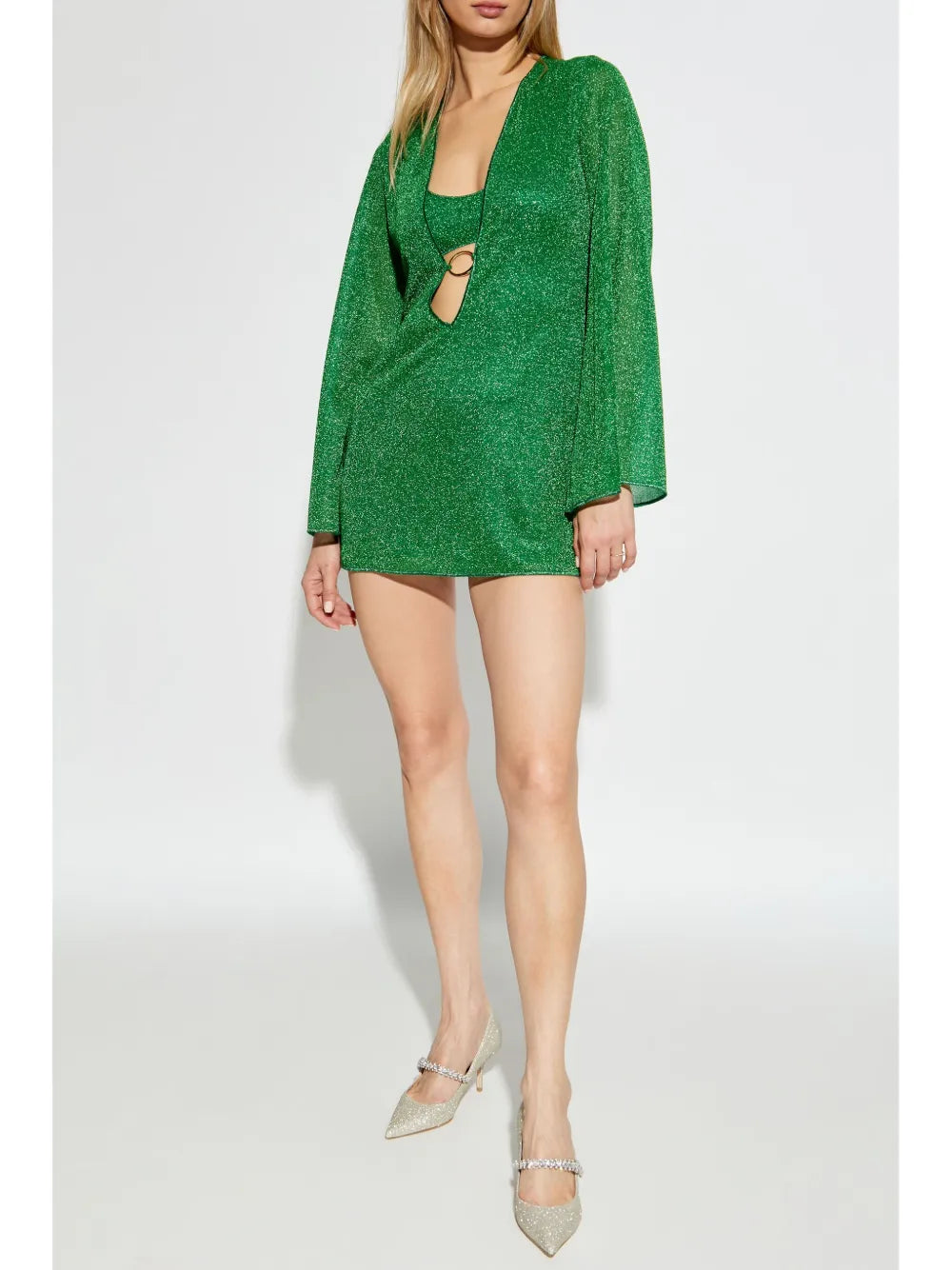 Lurex Mini Dress