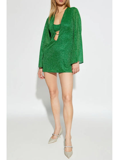 Lurex Mini Dress