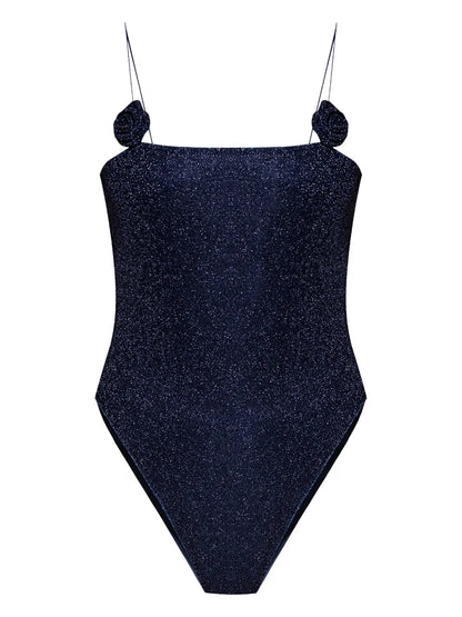 Lumière Rose Appliqué Swimsuit