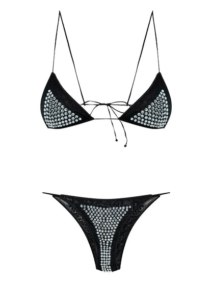 Rhinestoned Bikini