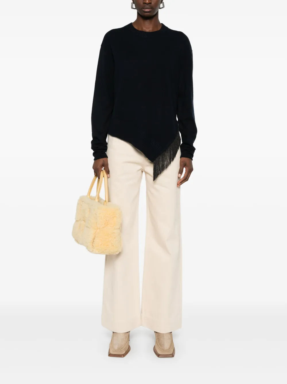 Fringe Statement Sweater