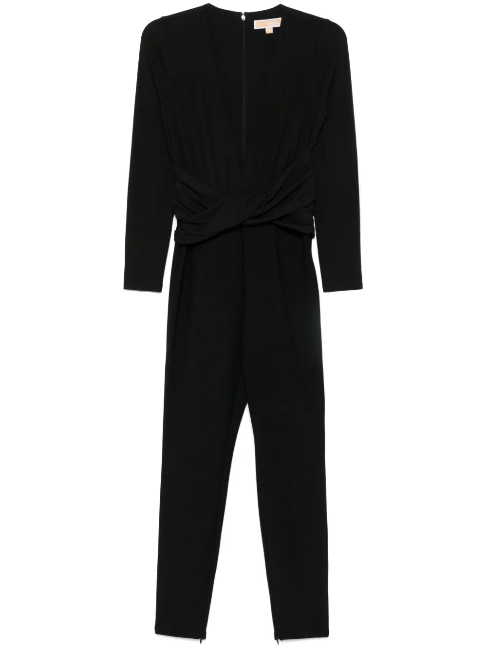Gathered Jersey Jumpsuit
