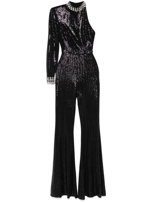 Sequined Flared Jumpsuit