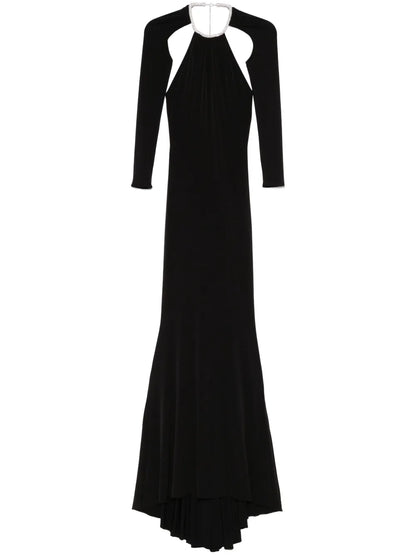 Open-Back Gown