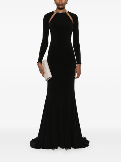 Open-Back Gown
