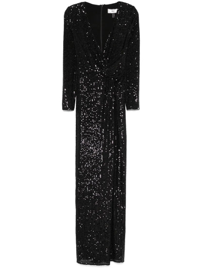 Sequinned Maxi Dress