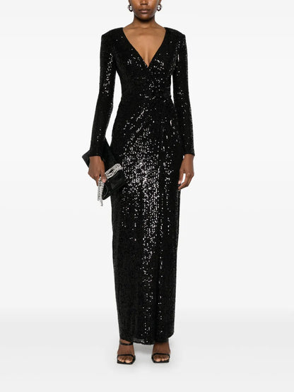 Sequinned Maxi Dress