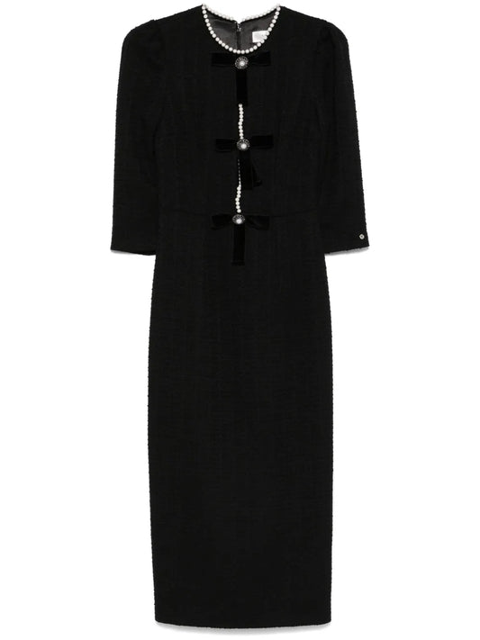 Tweed Midi Dress