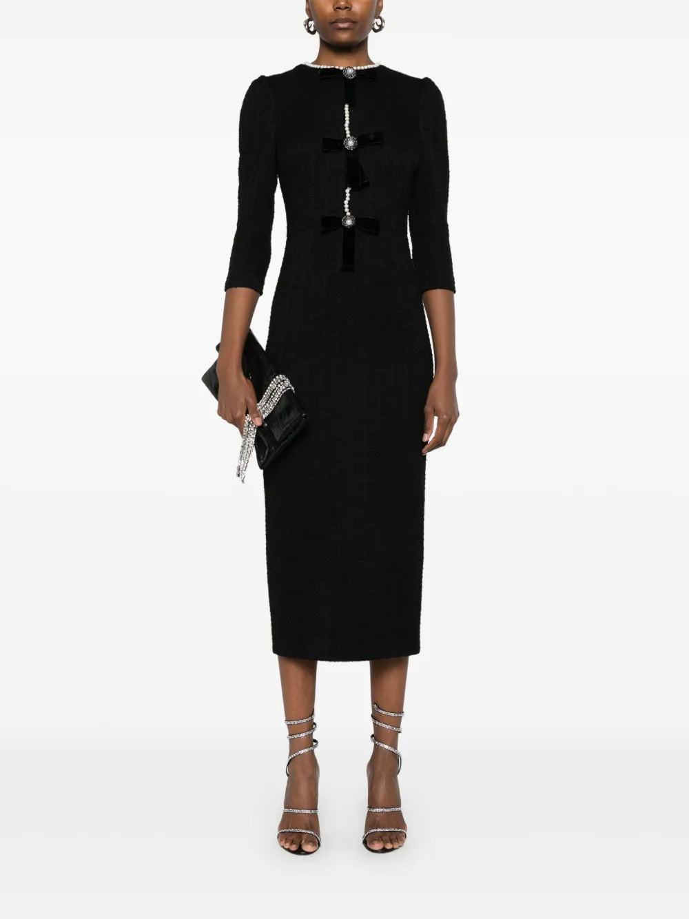 Tweed Midi Dress